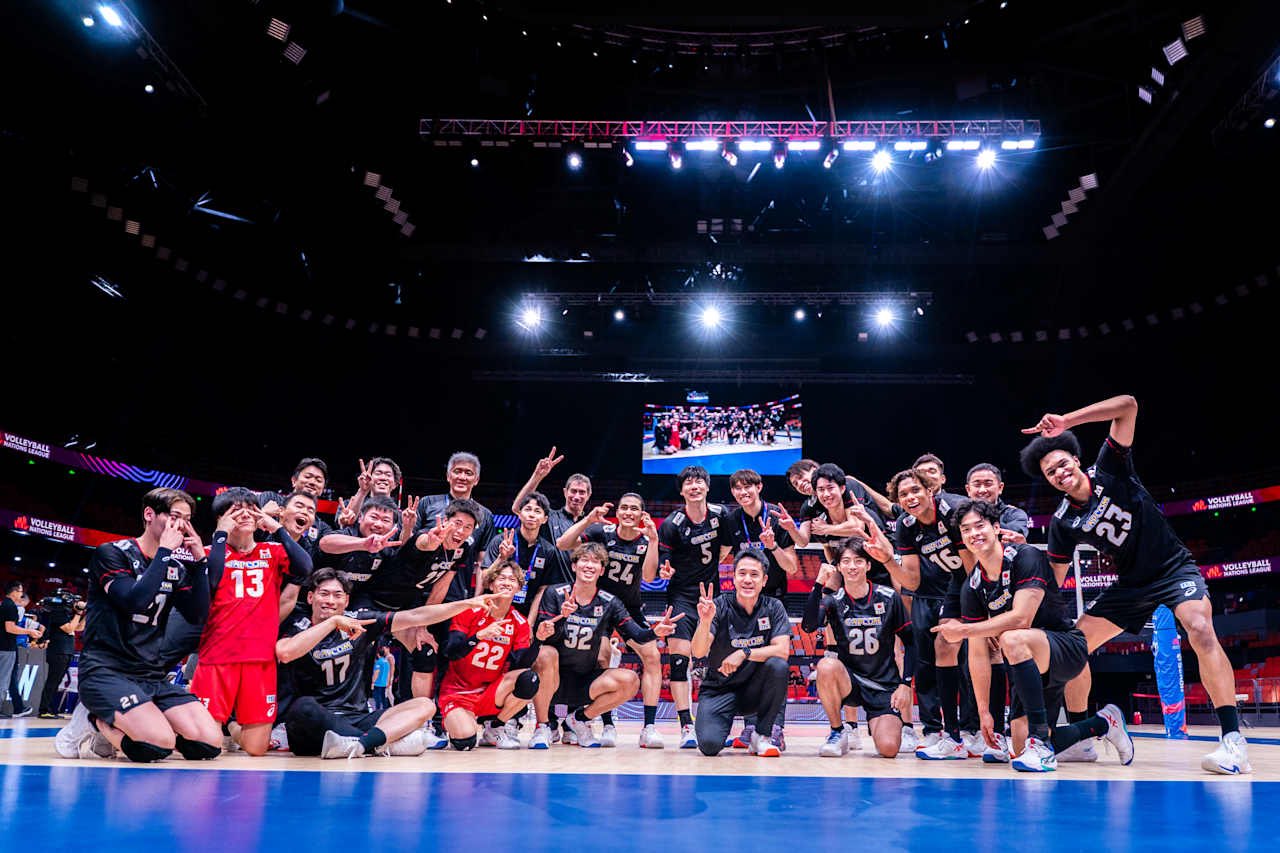 バレーボール男子日本代表 #VNL2025 中国戦後の #富田将馬 選手