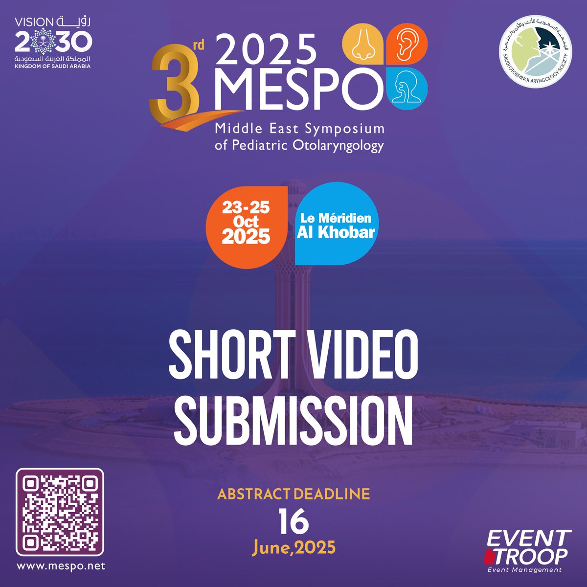 Last Day to Submit Your Video Abstract🚨

Tomorrow is too late — submissions close June 16, 2025 ⏰

If you have a procedure worth showcasing or a clinical approach worth sharing, submit your video and receive a discounted registration 🎉

Submit Here 
mespo.net/mespo-video-su…