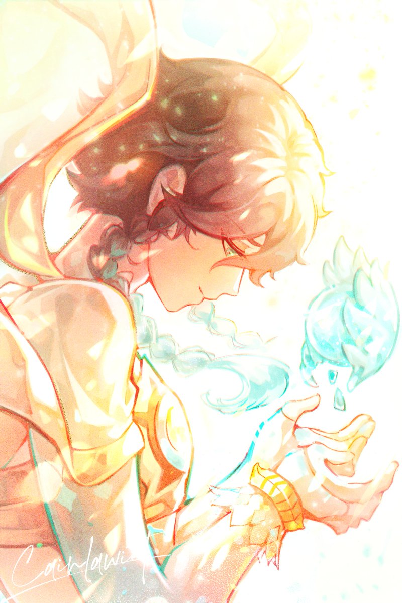 cainlawiet2's tweet image. Venti birthday art 2023 and 2024, let's see if i can cook the 2025 version in time 🧎♀️
#ウェンティ生誕祭2025
