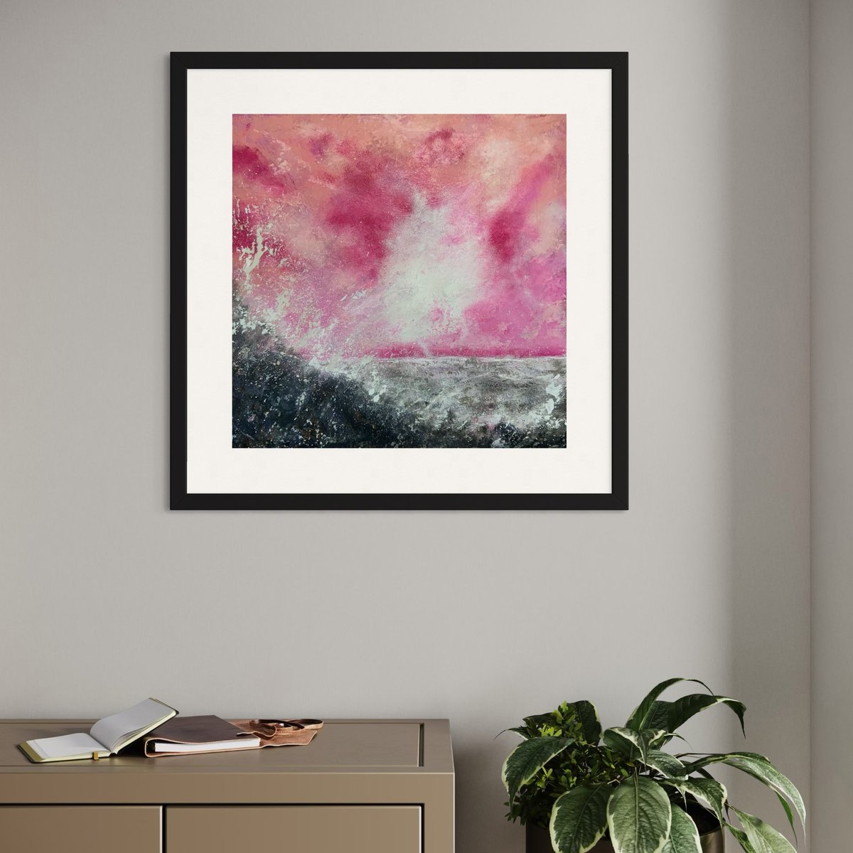 SEEING BEYOND COLOUR:
A COLOURBLIND ARTIST'S VISION

I finished this Seascape this week. 
FRICTION AND FLAME
From the Cumbrian Coastline
<a href="/colourblindorg/">ColourBlindAwareness 🇺🇦 🌻</a> #colourblindartist