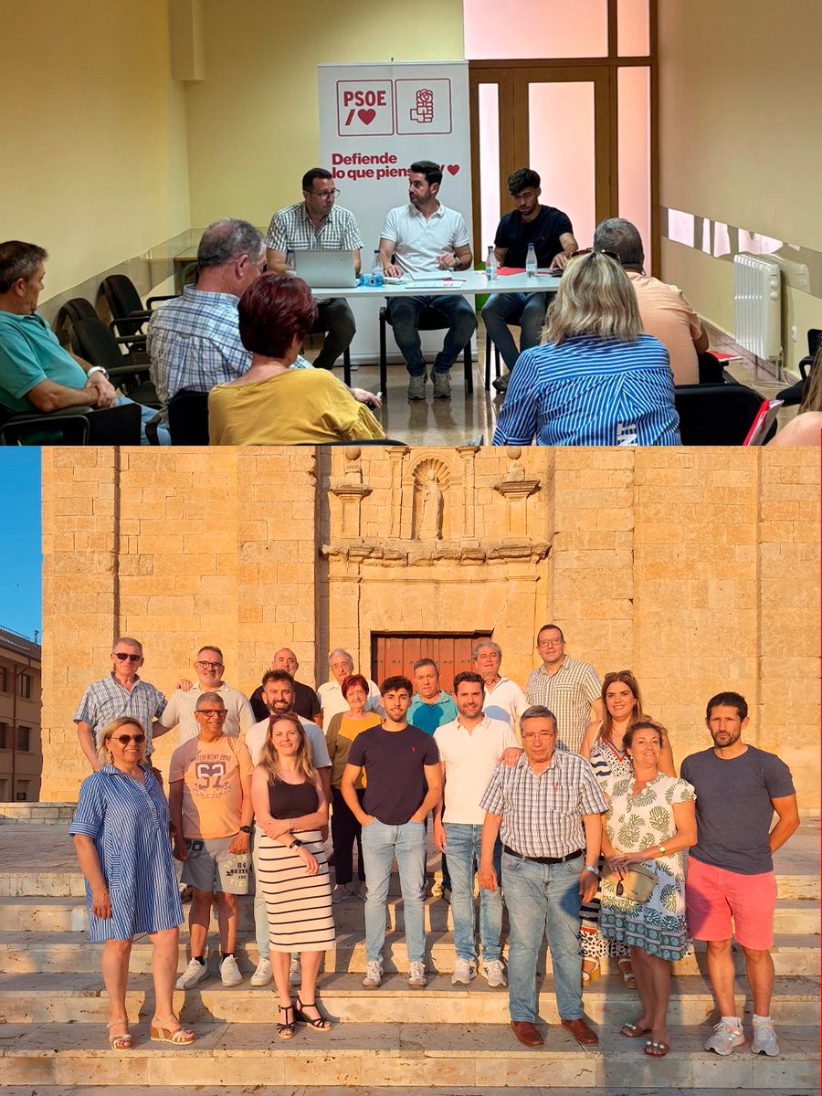 PSOE_Zamora's tweet image. 📍 Fuentesaúco | La Ejecutiva Provincial se reúne en Fuentesaúco para avanzar en el diseño y desarrollo de del Plan de Trabajo
🌹 Lo hacemos con paso firme: analizando el territorio, escuchando a la militancia y planificando con una mirada realista y ambiciosa