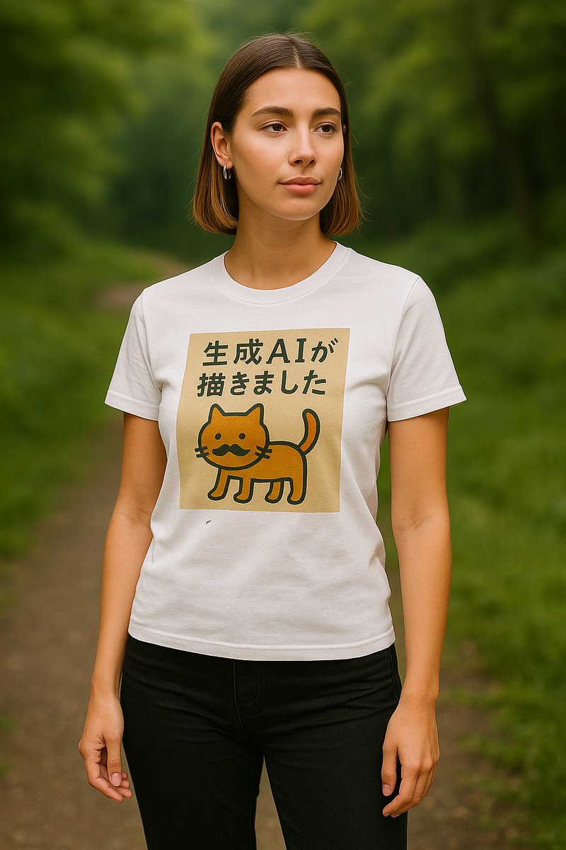 女「このTシャツかわいすぎん？」

男「いやここスタバちゃうで。標高600mやで。」

女「でも“髭のひげ猫”着てたらカフェ気分♡」

🛒 suzuri.jp/Genic_Canvas

#SUZURIのTシャツセール
#SUZURIで見つけた推しTシャツ
#ダサカワ
#髭のひげ猫
#SUZURI