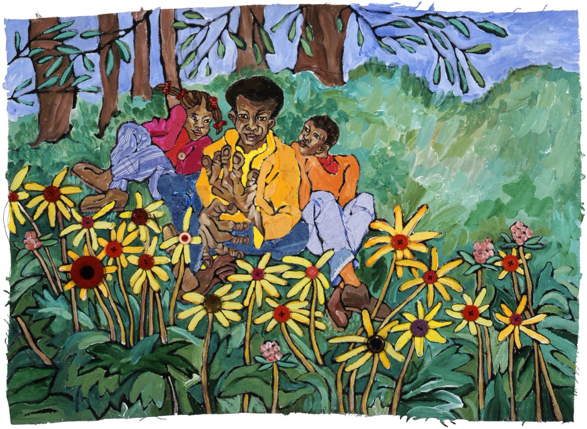 Celebrate the dads in your life with art, connection, and free admission this Sunday at CMA. 
#FreeSundays

Aminah Brenda Lynn Robinson, "To Be a Drum," 1998. Vintage buttons, beads, fabric, thread, and acrylic on canvas. Gift of the Artist.