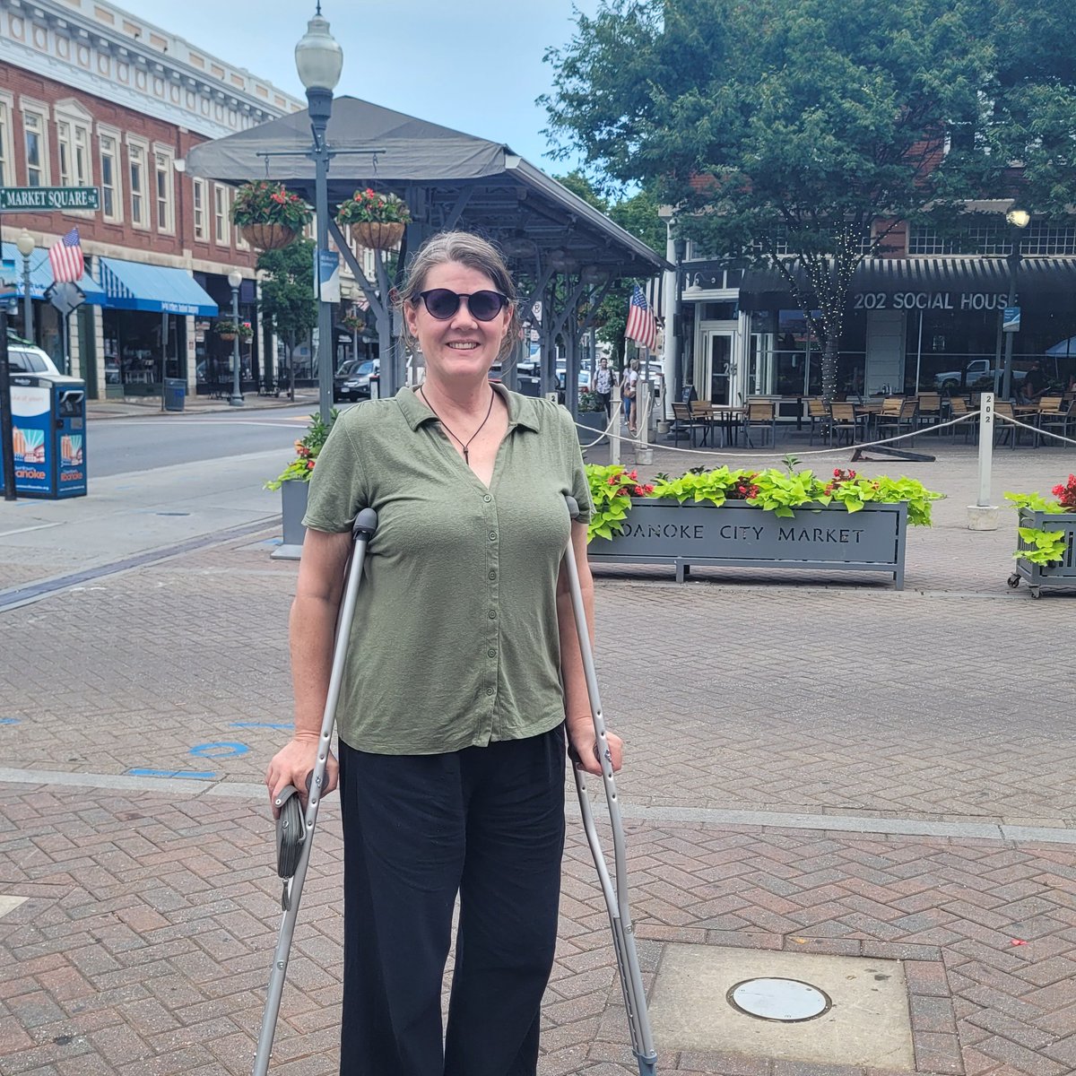 Happy Sunday, my friends!

I've got some news.

Wednesday evening, while walking Ziggy, I did 'nothing' but hurt myself. 

There is residual instability in my left hip from "the accident," and I stepped just wrong.  It appears I subluxated the hip, perhaps tore something, and