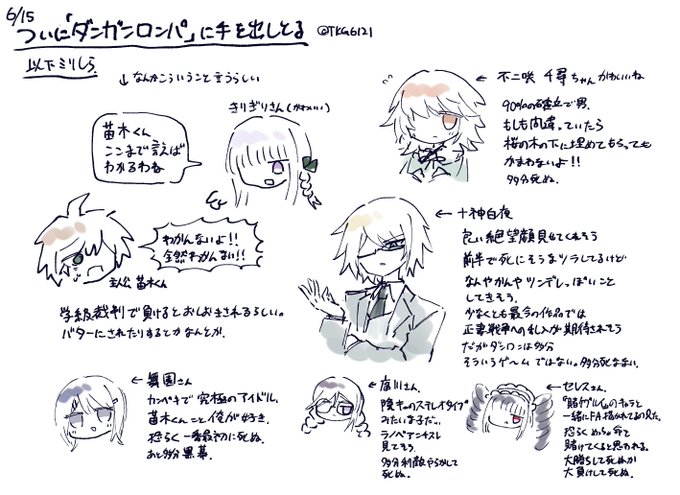 名作と名高いダンガンロンパを始めた
かけがえのない仲間たちと楽しい学園生活をおくるぞ♪ 