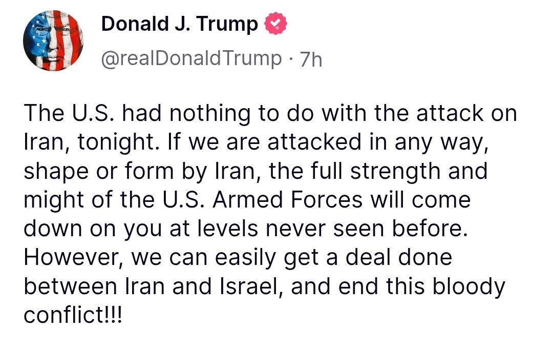 President Trump’s position is the same today as it has always been.