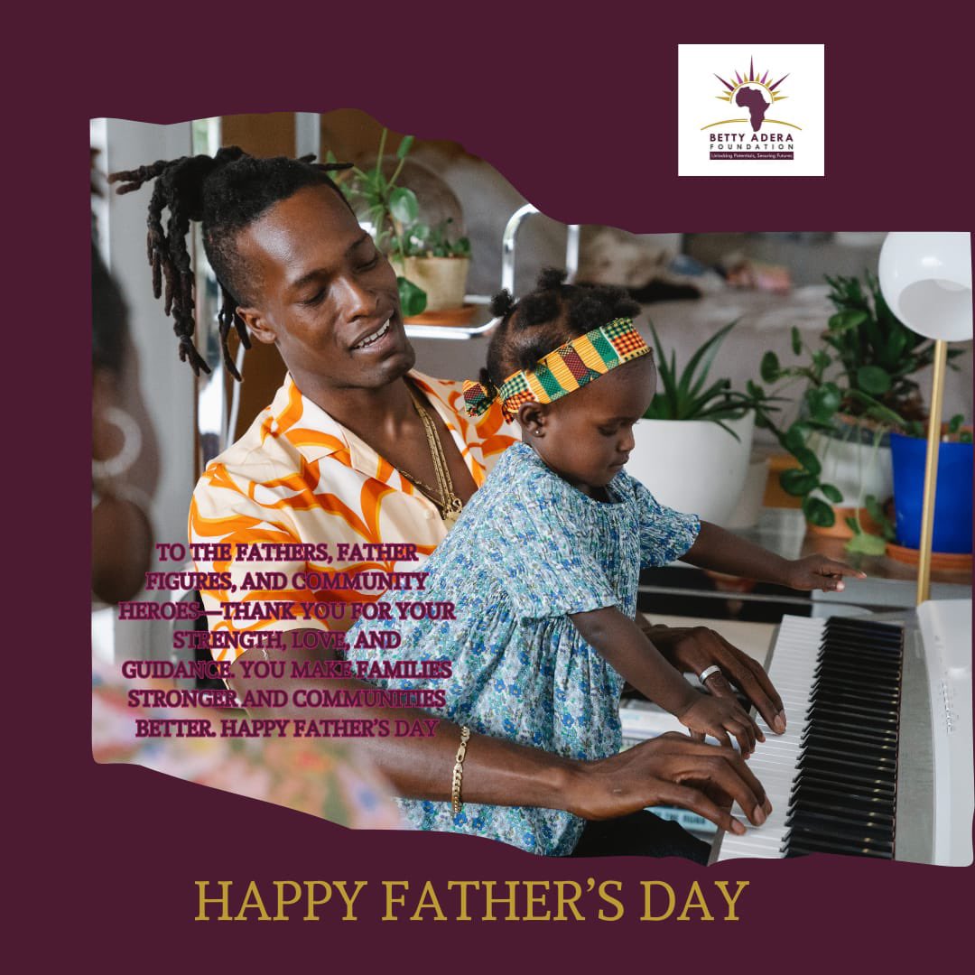 Betty Adera Foundation International (@bettyaderafdn) on Twitter photo Here’s to the fathers who show up, stand tall, and pour into their families and communities with purpose. We honor you this Father’s Day.
<a href="/AderaBetty/">Betty Adera</a>
#HappyFathersDay2025 Here’s to the fathers who show up, stand tall, and pour into their families and communities with purpose. We honor you this Father’s Day.
<a href="/AderaBetty/">Betty Adera</a>
#HappyFathersDay2025