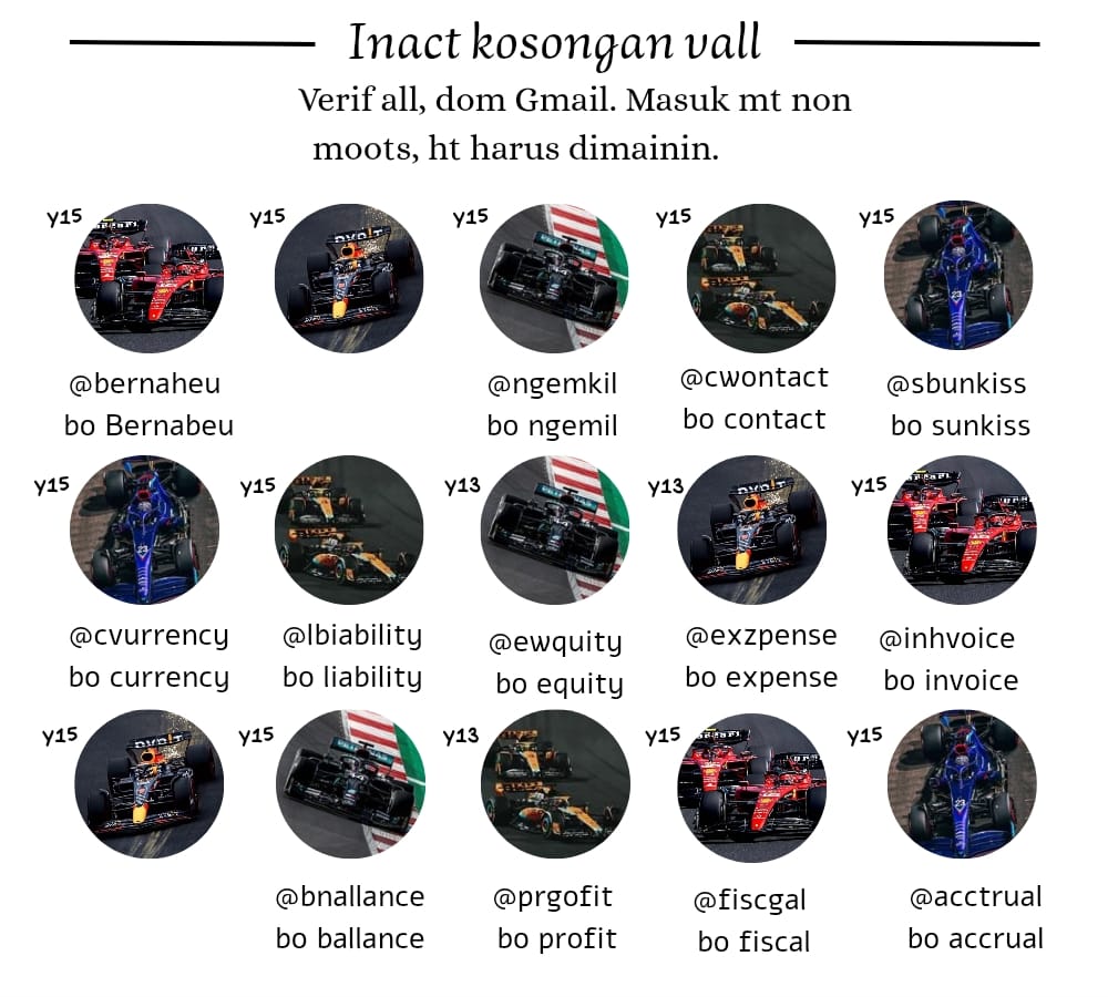 milbackup's tweet photo. @arachielle WTS INACT KOSONGAN VERIF ALL

— verif all dom gmail.
— masuk mt non moots.
— dapat data acc lengkap.

💸 9.500/each

.˚ ₍☎️₎┊ @syenandung / https://t.co/Yuo3FZRLsG https://t.co/pBeaGuECMq