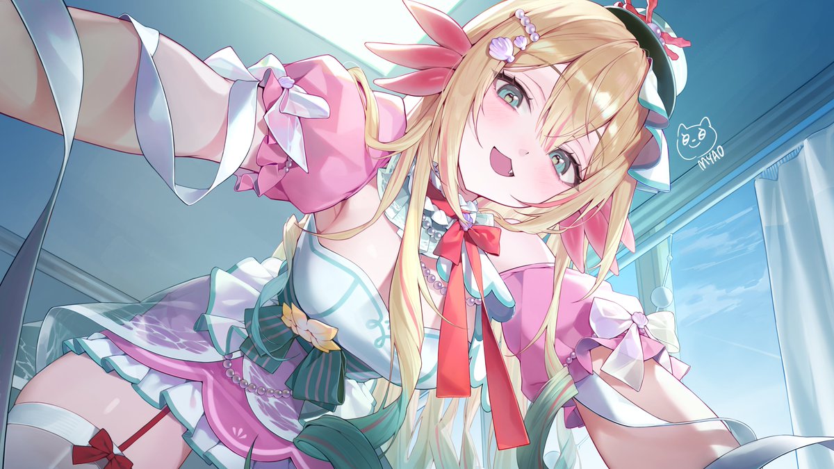 아홀로 루파님(<a href="/AholoRupa/">아홀로 루파</a>)의 일러스트 작업했습니다!
데뷔 축하드립니다!!🫧🫧🫧