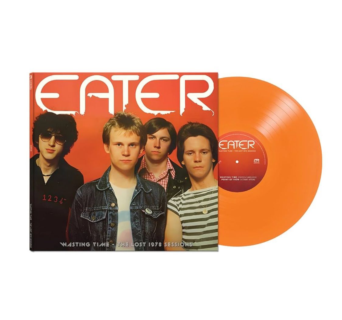 punk_shits's tweet photo. Eater – Wasting Time: The Lost 1978 Sessions
Lost UK punk demos from ‘78 resurface on orange vinyl via Cleopatra Records. #PunkVinyl #UKPunk #Vinyls
🛒 https://t.co/2Pkf6zKMDP
📕 https://t.co/w6qy9kieFw https://t.co/VYLpDaQ2Kd