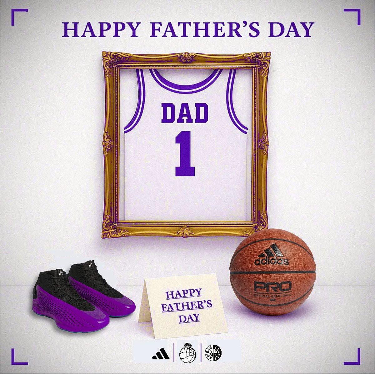 Happy Father’s Day! This is a day to celebrate all fathers and father figures. We appreciate those that go above and beyond to provide and pour into their children and/or the children they’ve been entrusted with. We appreciate you! 🫡 #PantherPride #AdidasLegacy