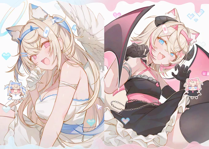 Angel or Devil Design by「今宵はHalloweenNight」-Advent-Ver ▼Thank you! #FWMCpix