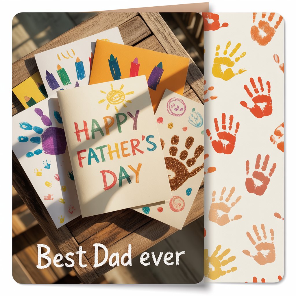 FlaKeysResorts's tweet image. There&apos;s something special about a handmade Father&apos;s Day card that just melts your heart.

Rainbow colored letters. Little handprints. Crooked drawings of suns.

The kind of thing that makes even the toughest dads get something in their eye.

&quot;It&apos;s just allergies,&quot; they&apos;ll say.…