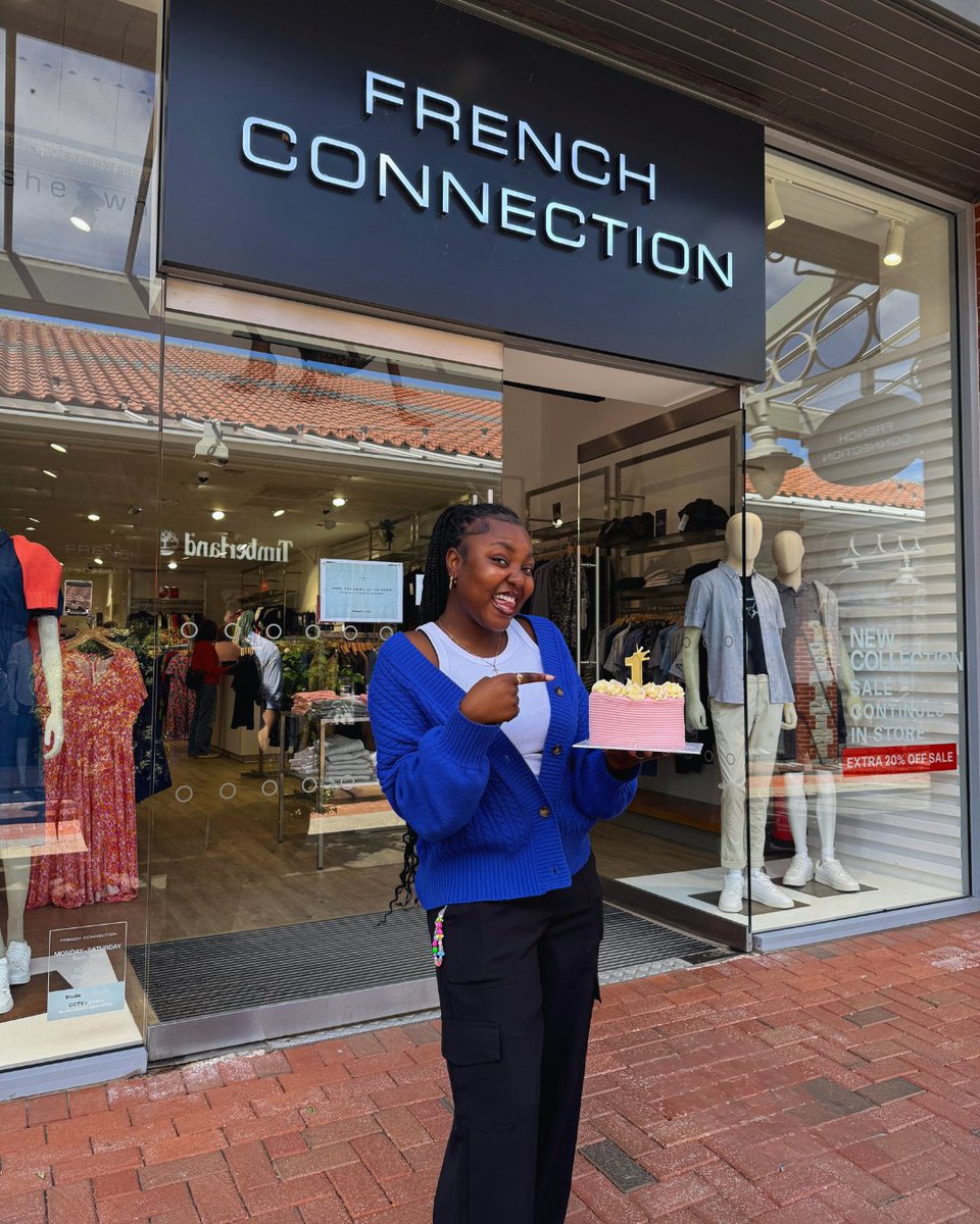 Happy 1st Birthday to French Connection at Clarks Village! 🎂 ✨ 

One year of serving up seriously stylish vibes, gorgeous fits, and those wardrobe staples you didn’t know you needed. 😏 

#LoveClarksVillage