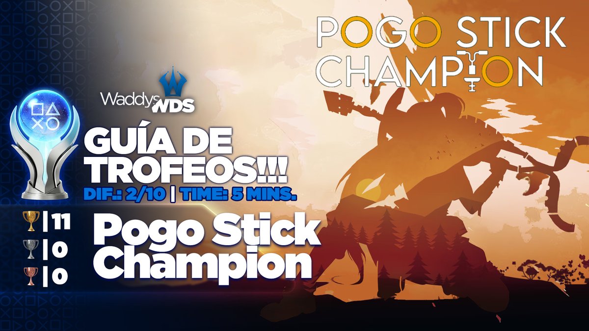 🏆WaddysWDS🏆 (@waddyswds) on Twitter photo 🆕 #GuíadeTrofeos | #TrophyGuide
🎮 Pogo Stick Champion
🎬 youtu.be/bvb1oBbbRgM
🦾 2/10
⏱️ 5 Mins.
🏆 12 Trophies
💱 4 Stacks
Thanks!: <a href="/PetiteGames/">Petite Games</a> <a href="/RatalaikaGames/">Ratalaika Games</a> 😎
#PogoStickChampion #Indie #Indiedev #Indiegame #Guide #Trophy #PS4 #PS5 #Nintendo 🆕 #GuíadeTrofeos | #TrophyGuide
🎮 Pogo Stick Champion
🎬 youtu.be/bvb1oBbbRgM
🦾 2/10
⏱️ 5 Mins.
🏆 12 Trophies
💱 4 Stacks
Thanks!: <a href="/PetiteGames/">Petite Games</a> <a href="/RatalaikaGames/">Ratalaika Games</a> 😎
#PogoStickChampion #Indie #Indiedev #Indiegame #Guide #Trophy #PS4 #PS5 #Nintendo