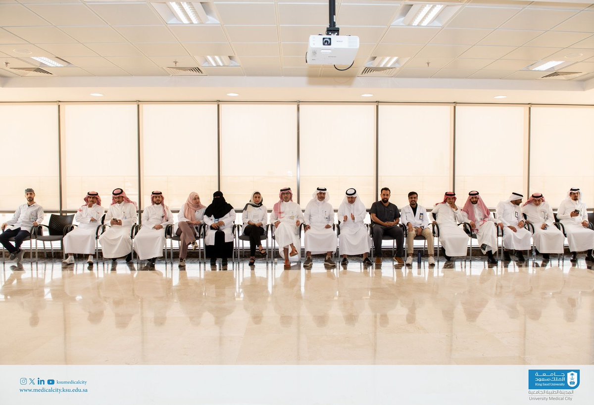 ksumedicalcity's tweet photo. #المدينة_الطبية_الجامعية بجامعة الملك سعود تُقيم حفل معايدة لمنسوبيها في مستشفى طب الأسنان الجامعي بمناسبة #عيد_الأضحى_المبارك⁩. https://t.co/U4z4araZyh