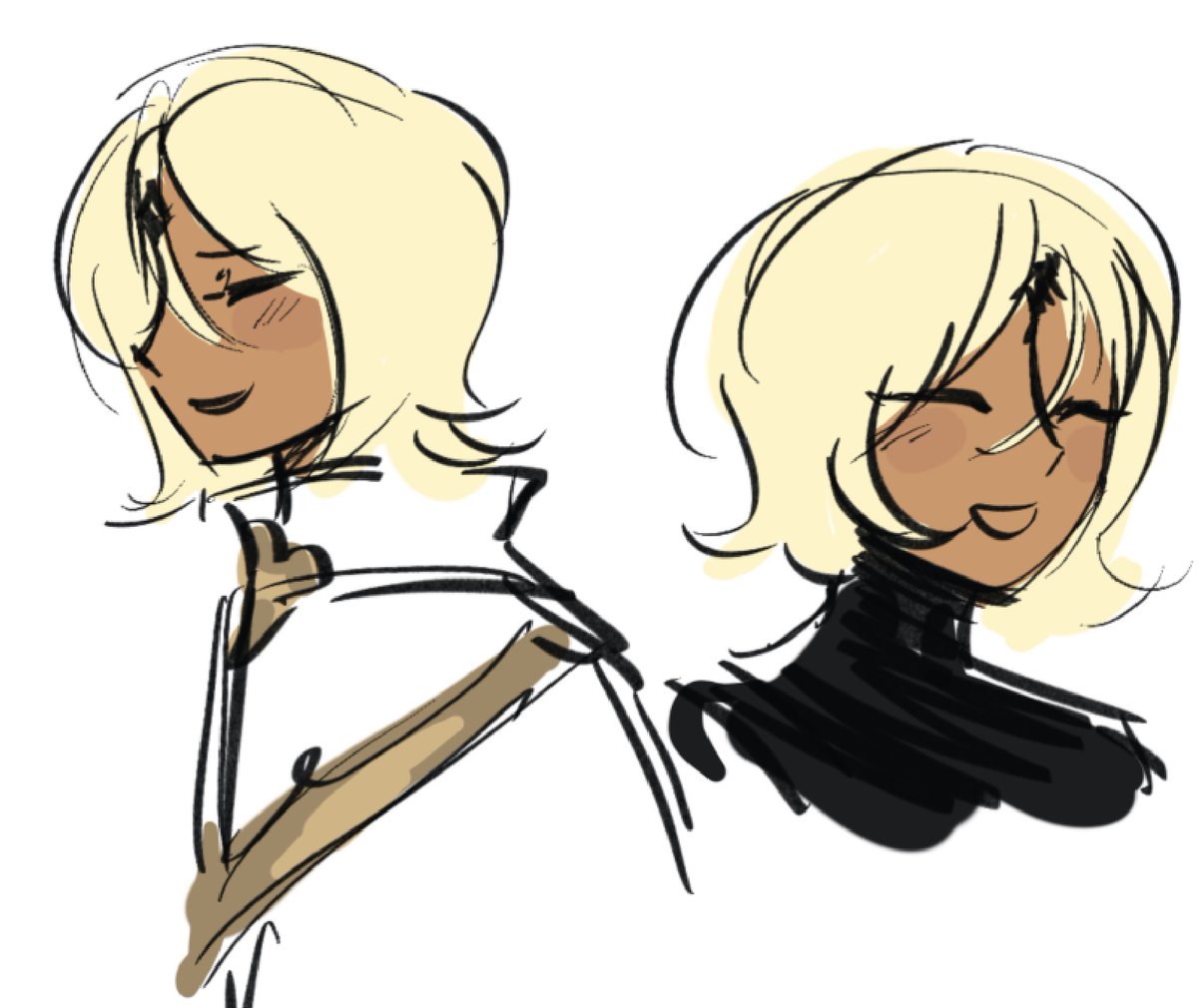 APV with short hair ( additional happy PV )