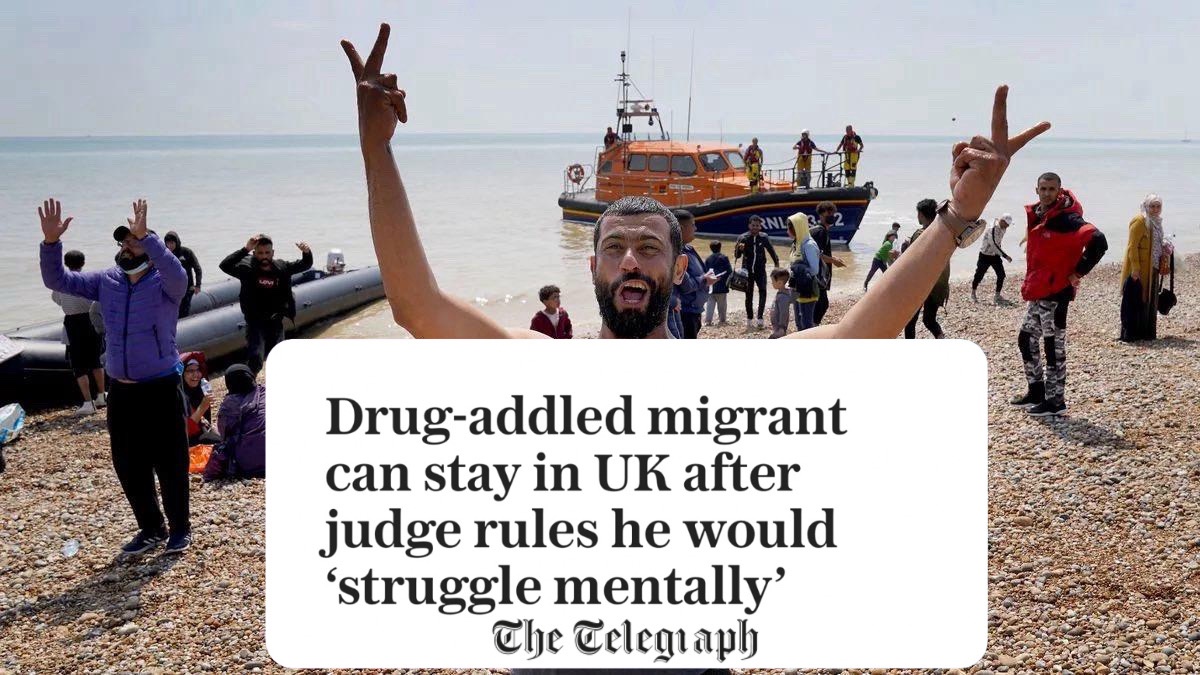 🚨 NEW: 42 convictions. Drug abuse. Multiple prison terms.
But a judge says he can’t be deported to Uganda — because he’d “struggle mentally.”

The same man the court admits is a danger to the community.

Britain protects criminals before it protects the public.
This isn’t