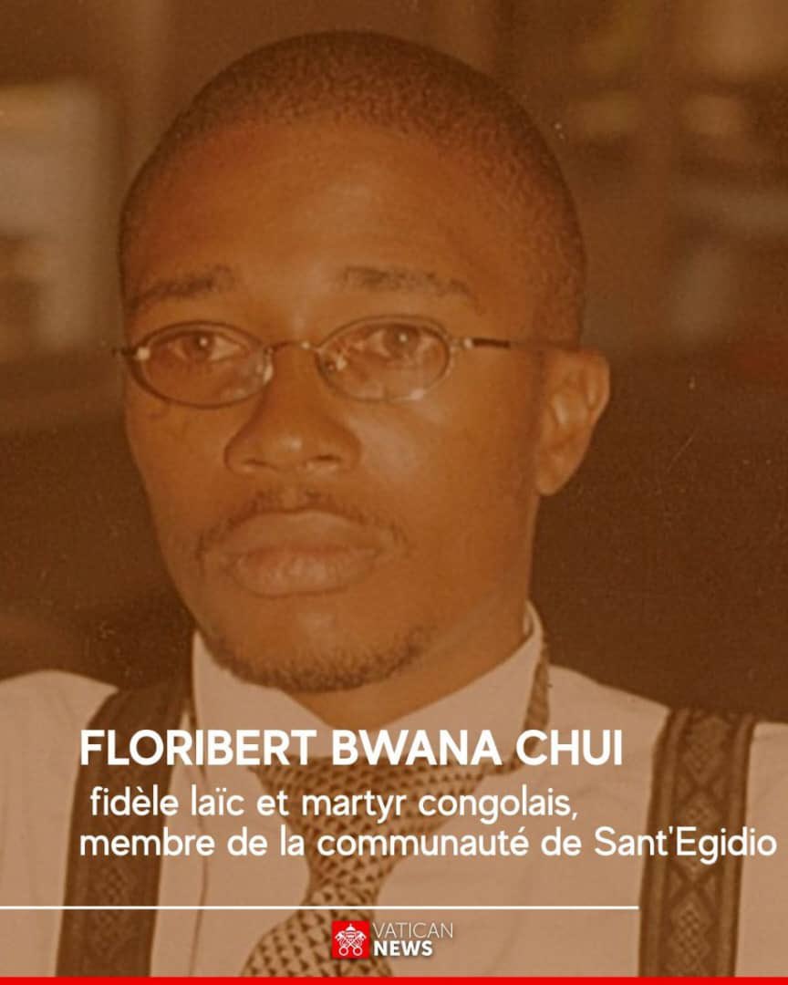 Aizeck88's tweet photo. Ce jour, 15 juin 2025, a lieu la béatification de #Floribert. Il est mort en martyr de l’honnêteté et de l’intégrité morale. Il a osé dire « NON » à la corruption. 
Pour en savoir plus sur lui, cliquez sur le lien 👇🏾

https://t.co/0k3T11KN0O https://t.co/vH4z2MLFfY