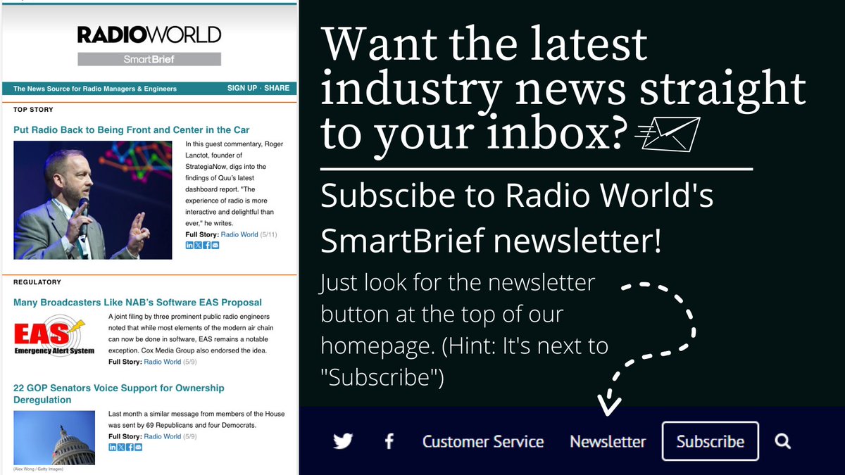 Radio World tweet media