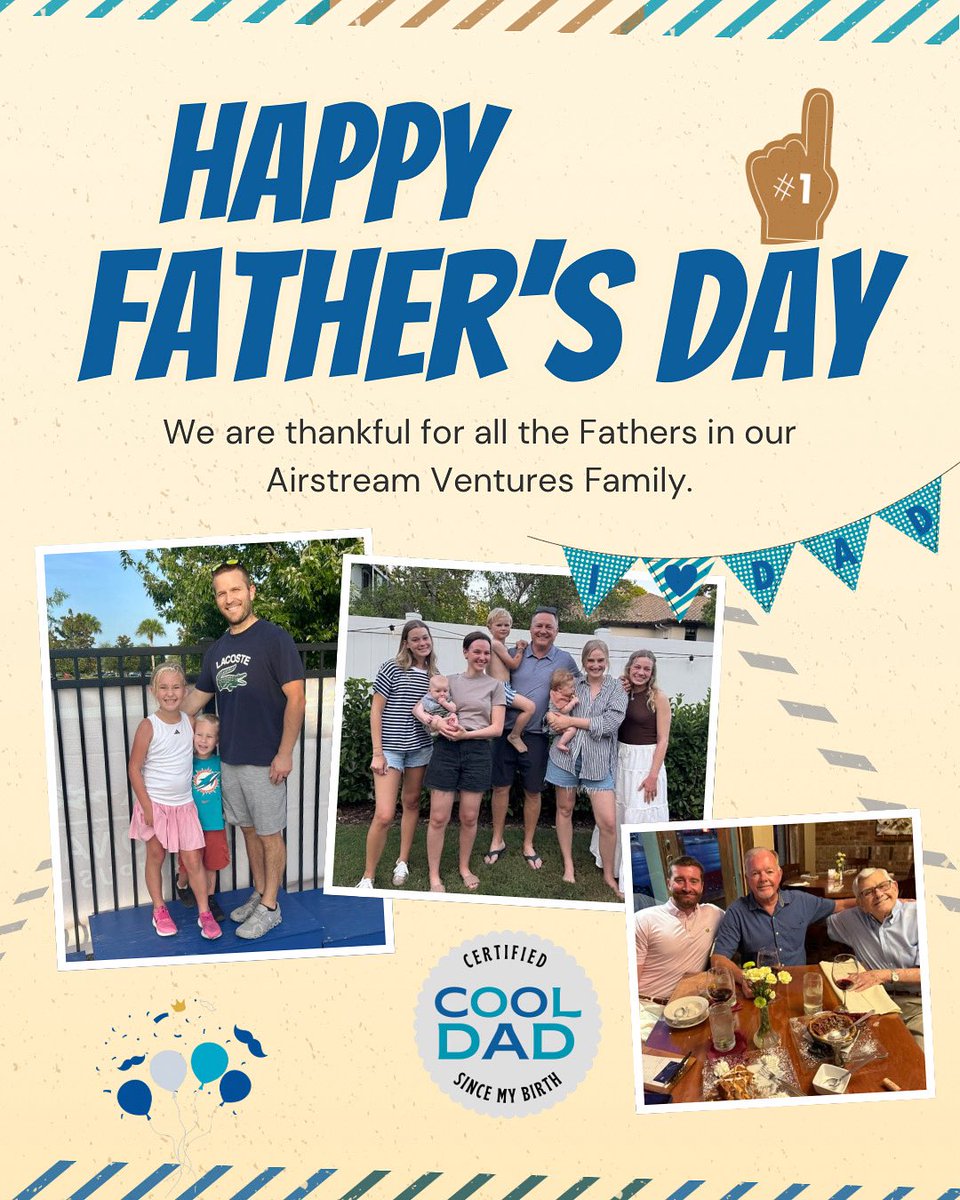 Happy Father’s Day to all the men out there who lead their families well. We are thankful for our 3 fathers on staff at ASV. Have a great day!!