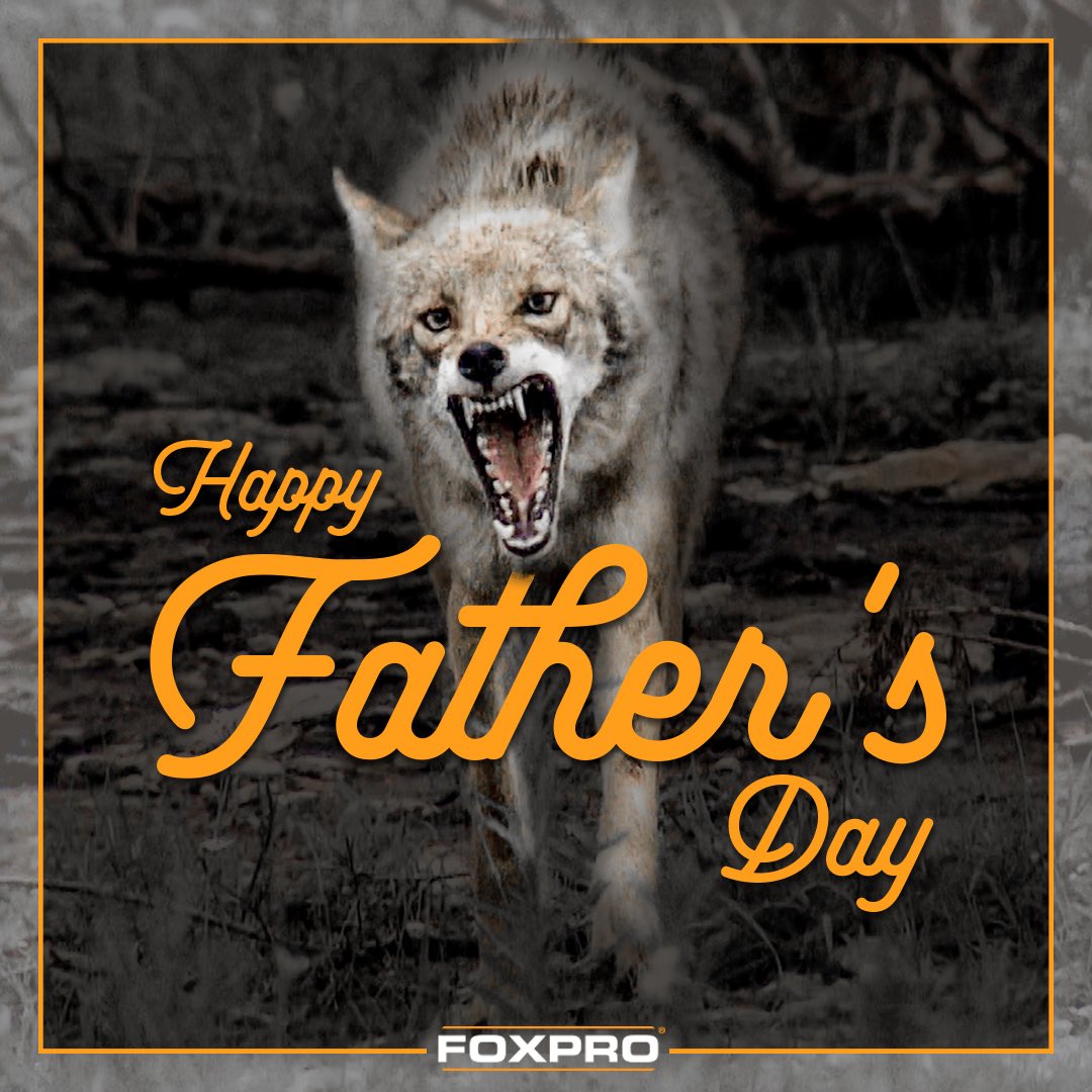 FOXPRO would like to wish all the dads out there a very HAPPY FATHER’S DAY! #FOXPRO