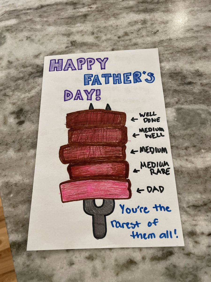BHLevesque's tweet photo. Creativity . #grillon Happy Fathers Day all https://t.co/muSuw6LLZM