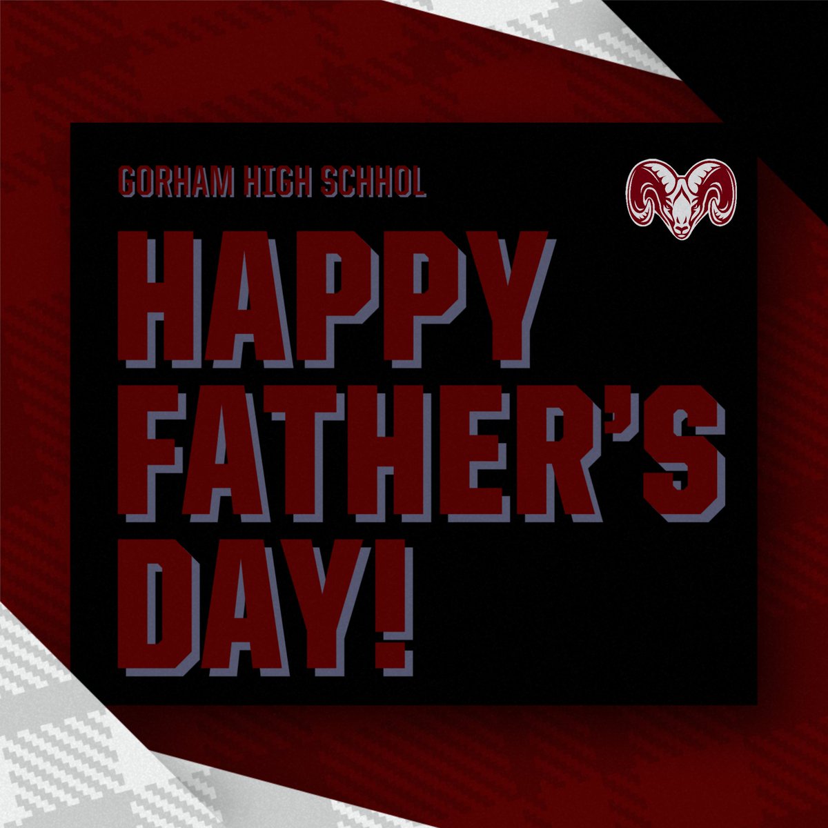 Gorham Athletics wishing all the Dad's out there a HAPPY FATHERS DAY!
#gorams