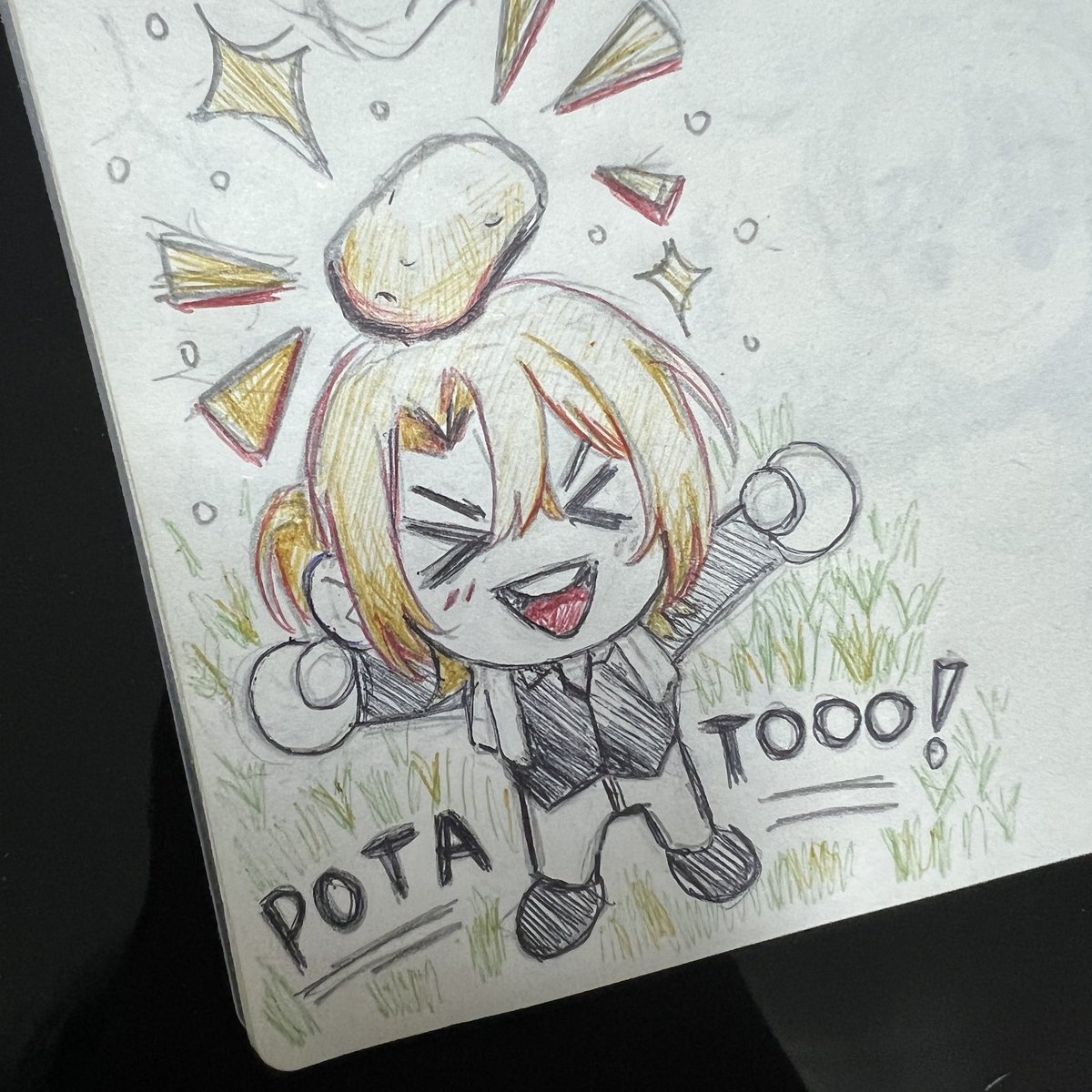 Potatoooo 🥔🥔🥔 #drawluca