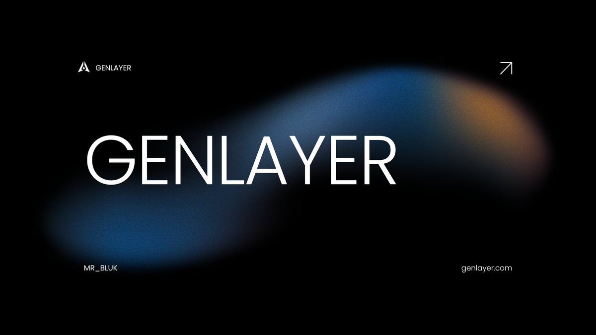 Mr.Bluk (@mr_bluk) on Twitter photo What Makes GenLayer Different?
<a href="/GenLayer/">GenLayer đź§ </a> is a groundbreaking platform that stands out from traditional blockchain solutions due to several innovative features. It aims to bridge the gap between AI capabilities, real-time web data, and secure blockchain operations.
Let's dive What Makes GenLayer Different?
<a href="/GenLayer/">GenLayer đź§ </a> is a groundbreaking platform that stands out from traditional blockchain solutions due to several innovative features. It aims to bridge the gap between AI capabilities, real-time web data, and secure blockchain operations.
Let's dive