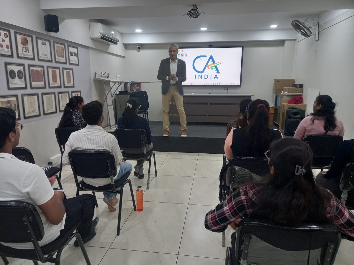 bosoicai's tweet image. Every aspiring CA carries a dream — and ICAI trainers carry the torch that lights the way. Their relentless passion and mentoring make the difference between a student and a true professional.
#NextGenCAs #ICAIInspires #CAJourney