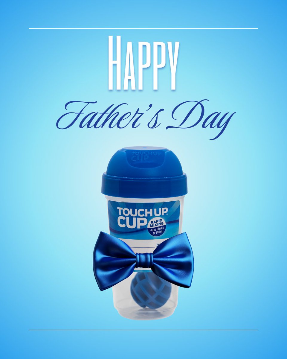 This Father’s Day surprise Dad with a gift he’ll actually use. Touch Up Cup makes paint touch ups simple and mess free. Celebrate the handy hero in your life and order now at touchupcup.com