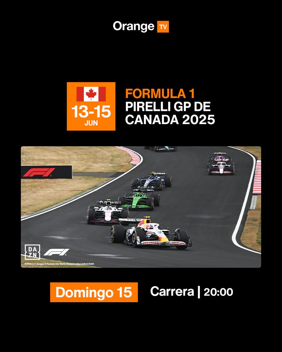 Orange TV (@orangetv_es) on Twitter photo 📅 ¡Es hoy, es hoy! ⚠️ Montreal arde: velocidad, estrategia y adrenalina
¿Sabías que el “Muro de los Campeones” de este circuito canadiense debe su nombre a tres accidentes legendarios en 1999?
🔥 Calienta motores en <a href="/DAZN_ES/">DAZN España</a> con #OrangeTV 📅 ¡Es hoy, es hoy! ⚠️ Montreal arde: velocidad, estrategia y adrenalina
¿Sabías que el “Muro de los Campeones” de este circuito canadiense debe su nombre a tres accidentes legendarios en 1999?
🔥 Calienta motores en <a href="/DAZN_ES/">DAZN España</a> con #OrangeTV