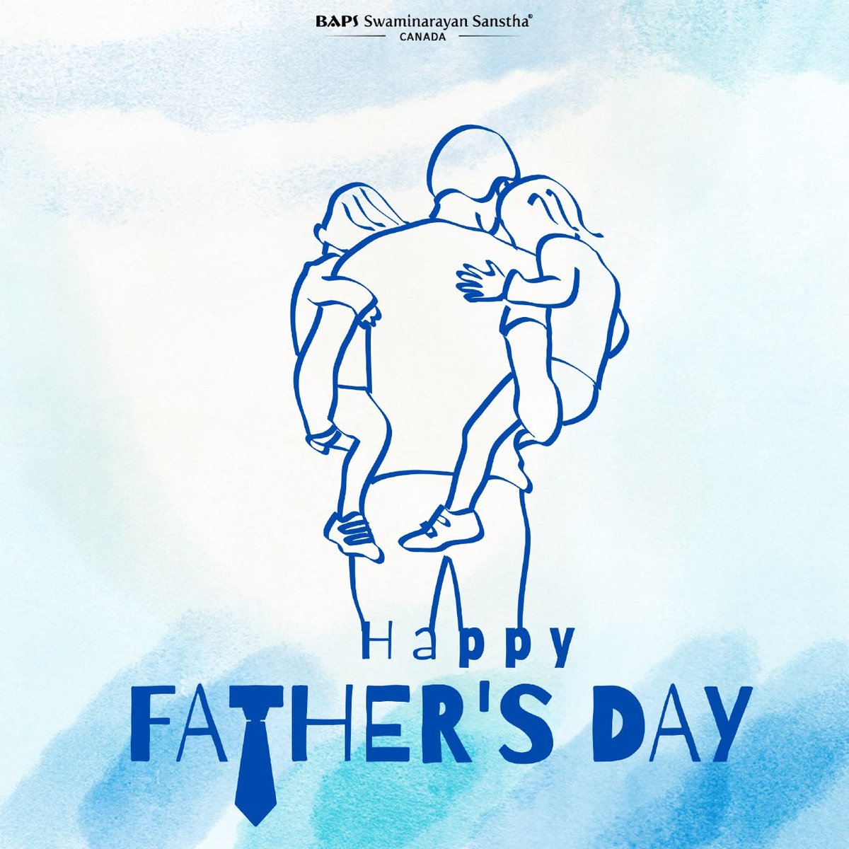 Celebrating all fathers and father figures for their strength, support, and love.
Happy Father’s Day filled with gratitude and appreciation.

#FathersDay #BAPSToronto #PitruDevoBhava #BAPS