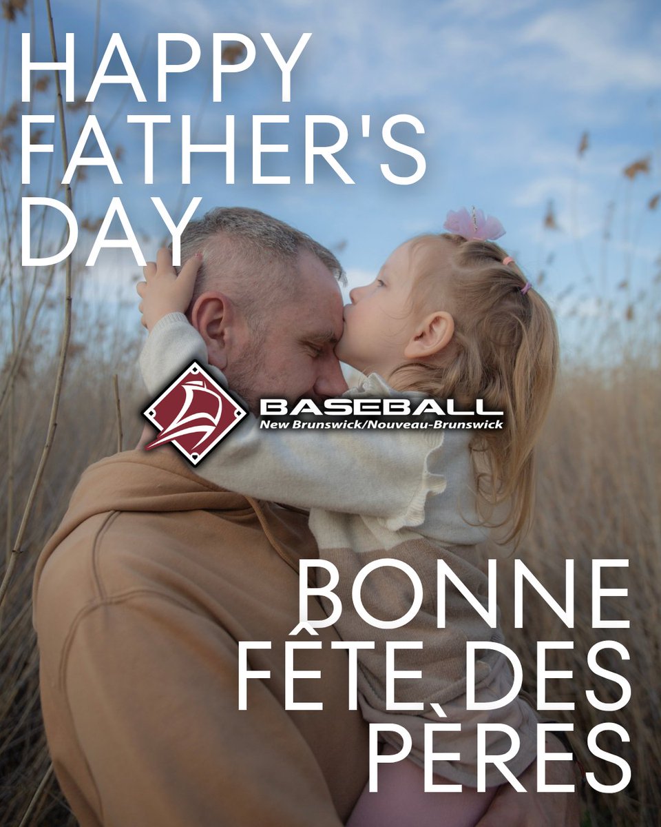 _Baseball_NB's tweet photo. ⚾ Thanks to the dads who coach, cheer, and play catch after dinner. The game wouldn’t be the same without you! 💙
----------
⚾ Merci aux papas qui entraînent, encouragent et jouent au baseball après le dîner. Le jeu ne serait pas le même sans vous ! 💙
#FathersDay #BaseballNB https://t.co/8Q3c2ChvLQ
