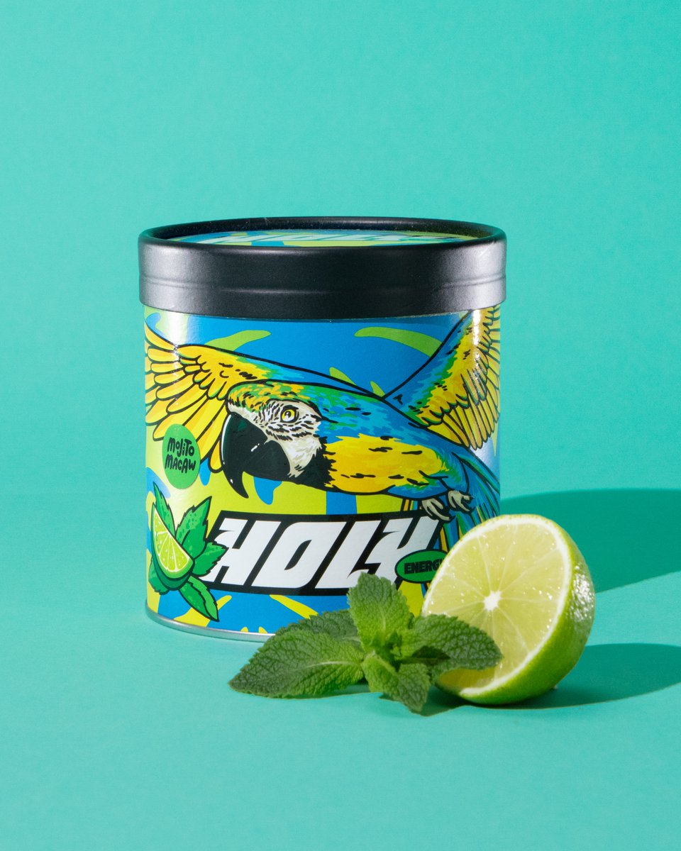 Saveur Energy #27 débloquée 🔒

Le cocktail culte de Cuba est enfin de retour dans la gamme HOLY Energy® avec le Mojito Macaw ! Au bon goût rafraîchissant du citron vert et de menthe. 🍃🦜

Disponible mardi dès 16h sur notre shop, mais seulement jusqu'à épuisement des stocks ! ⏰