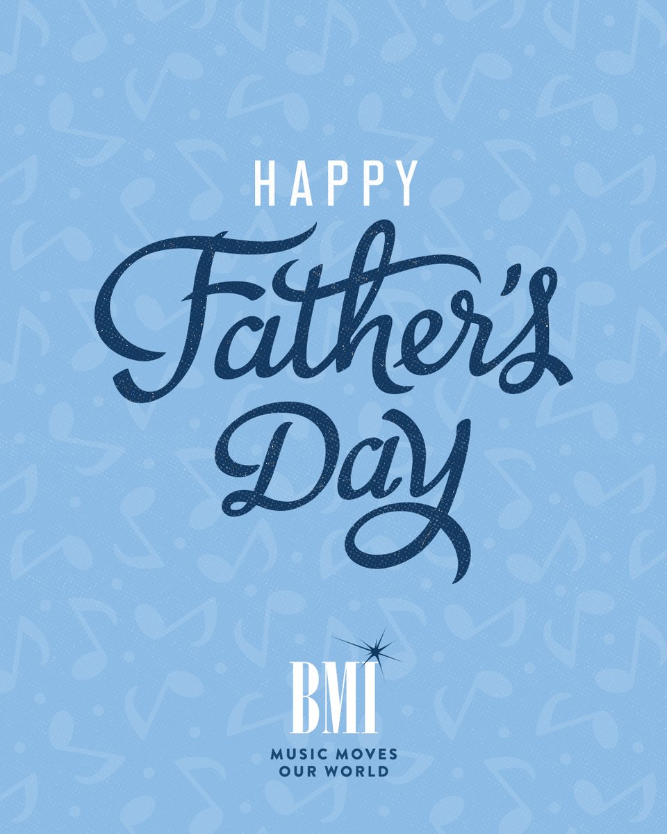 Happy Father’s Day! 🎶💙 Today’s for celebrating all dads and father figures and creating unforgettable memories. What song best describes your dad? #FathersDay