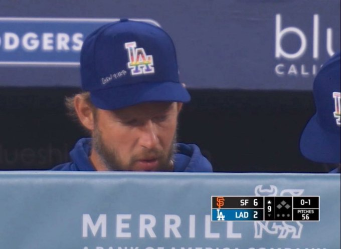 Dodgers pitcher Clayton Kershaw wrote Genesis 9:12–16 on the Pride hat he was forced to wear.

The verse reminds people how God gave humanity a rainbow to show His love for us.