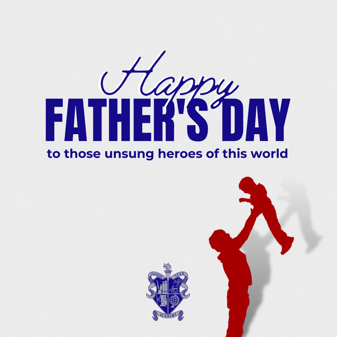 Happy Father’s Day from Chaparral Star Academy! We’re grateful for the fathers who support education, encourage growth, and inspire greatness in their children every day. Your impact goes far beyond the classroom.

#FathersDay #ChaparralStarAcademy #SupportiveDads