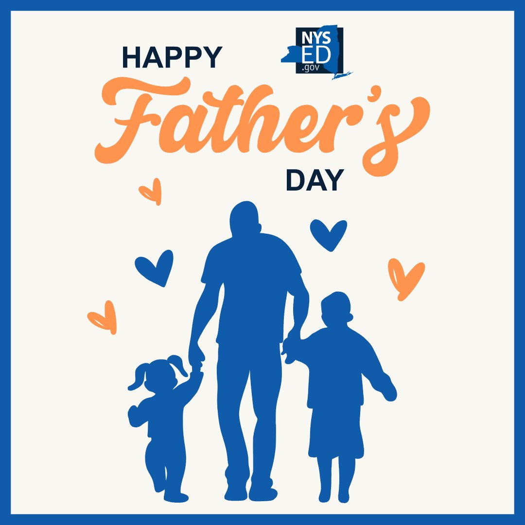 Wishing a Happy Father's Day to all the remarkable fathers and father figures across New York State. Today, we recognize and celebrate the vital role you play in nurturing curiosity, supporting learning, and inspiring the next generation. <a href="/NYSPTA/">NYS PTA</a>