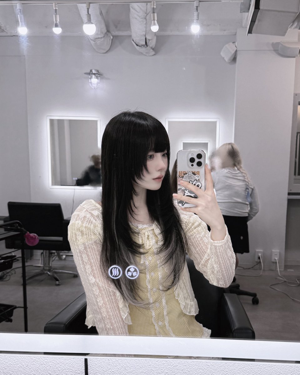 レイヤーカットにグレージュ最高に可愛い🪽