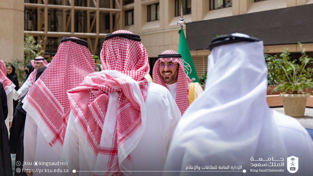 _KSU's tweet photo. حفل معايدة منسوبي #جامعة_الملك_سعود بمناسبة #عيد_الأضحى_المبارك. https://t.co/lsZP0f7YWU