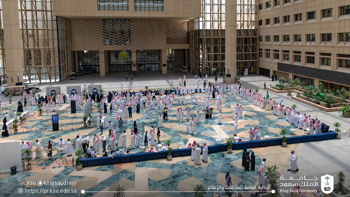 _KSU's tweet photo. حفل معايدة منسوبي #جامعة_الملك_سعود بمناسبة #عيد_الأضحى_المبارك. https://t.co/lsZP0f7YWU