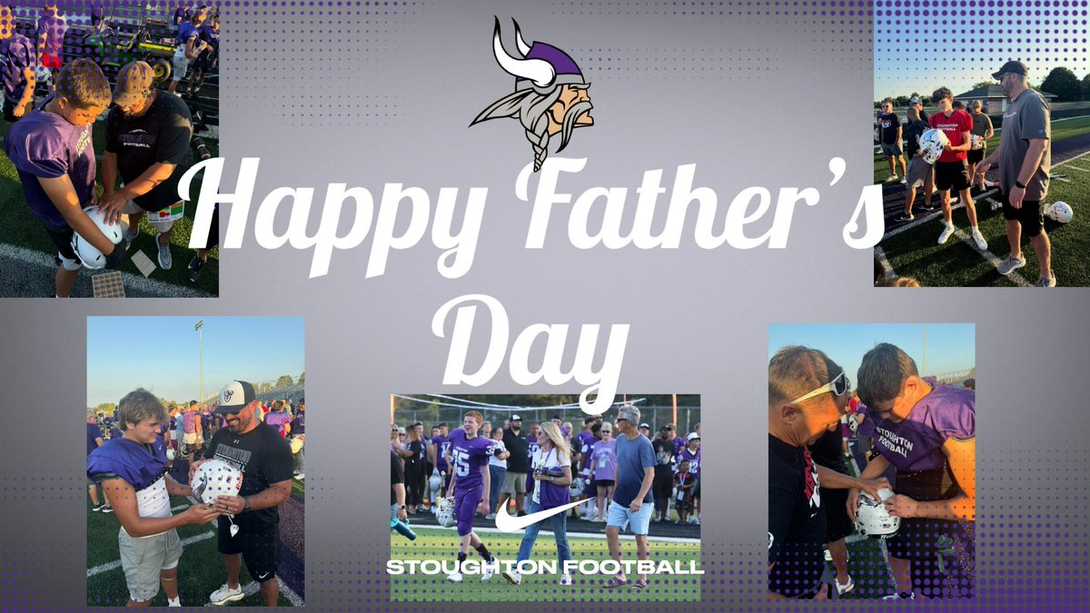 To all of our past, present, and future Stoughton Football dads…
