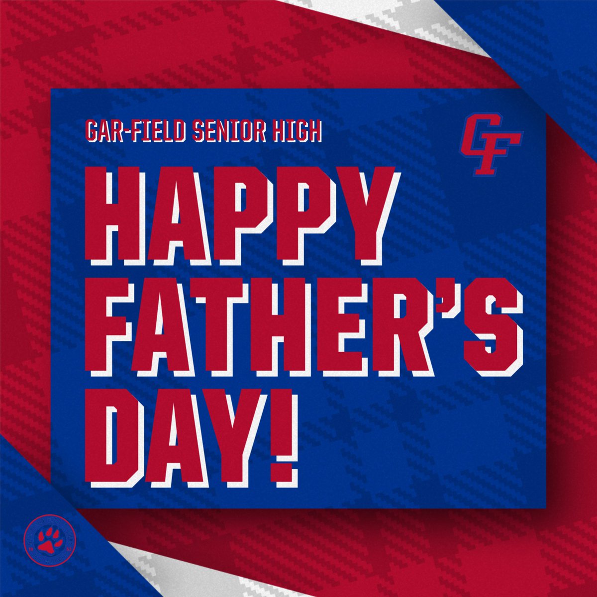 Happy Father’s Day to all the amazing dads and father figures in the Gar-Field Athletics community! Your support, dedication, and encouragement make a huge impact on athletes both on and off the field. Today, we celebrate you! 🫶🏼💯