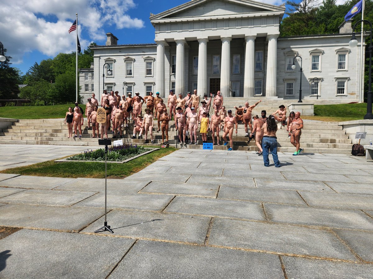 #Montpelier #WNBR #WNBR2025 We had beautiful weather yesterday.   Over 50 bikers / walkers!