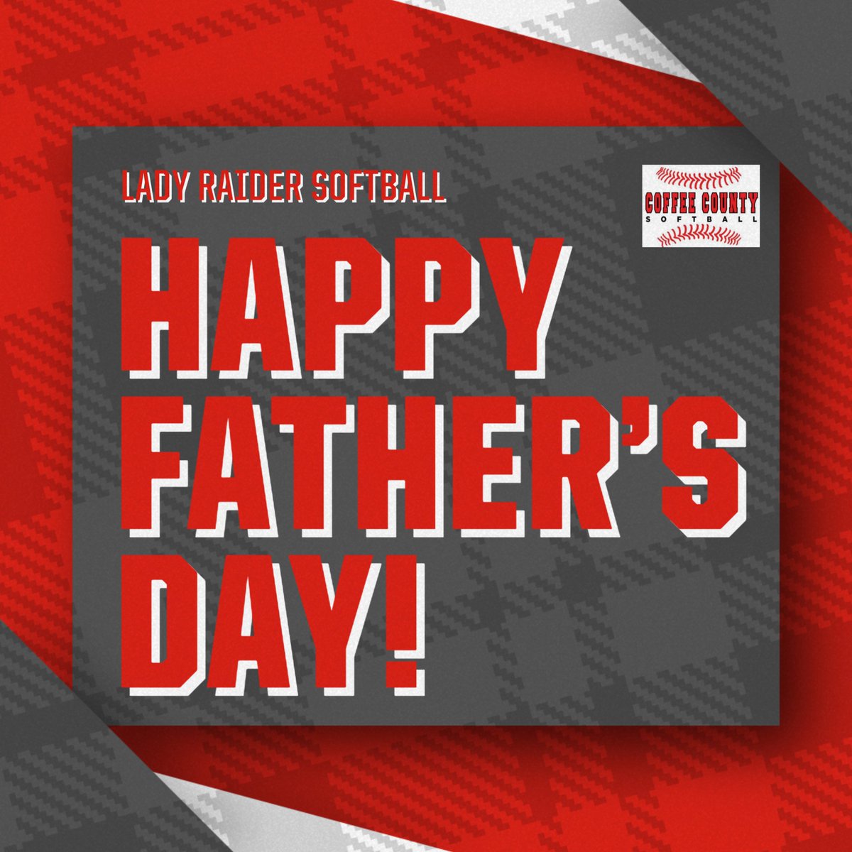 If you are at home or on a ball field, dad's we hope you have a great day!