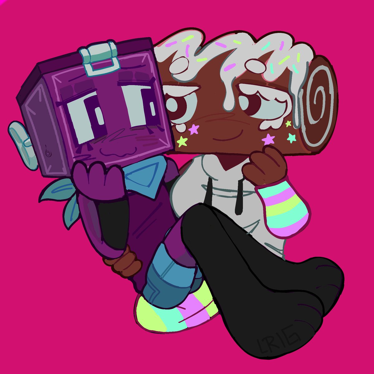 Lrigreddahc's tweet image. okay here's a ver without the filters cuz they lowkey hurting my eyes #cakebox #dwcakebox