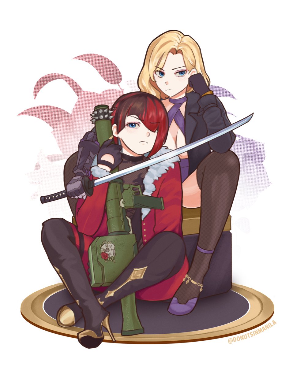 Anna &amp; Nina Williams!
#tekken