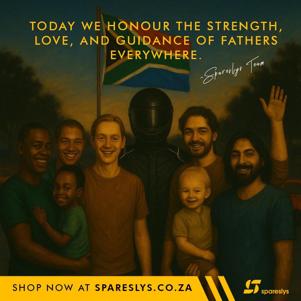 He may not have the manual, but he always has the tools.
To the dads who fix cars, braais, and everything in between, today’s for you!
Happy Father's Day
#FixItDad #FathersDayVibes #SpareslysStyle #Quality #kzn #TelAviv #car #Bavuma #carenthusiast #automotive #Iran #FathersDay